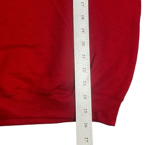 NWT XFL UFL Washington Defenders Logo Red Pullover Hoodie Men’s Size Medium - Picture 8 of 8